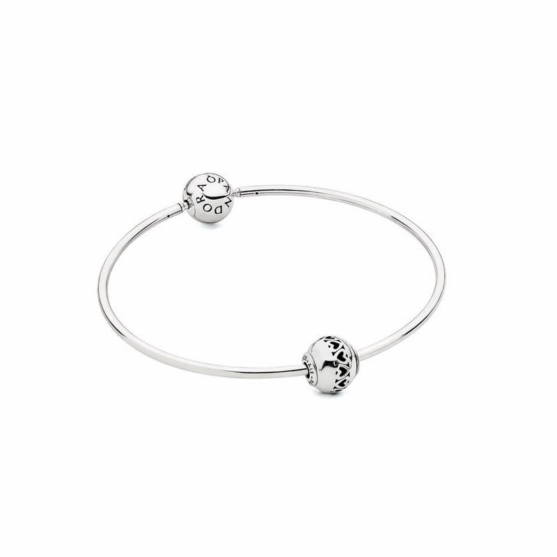 Pandora Essence Love Bracelet Gift Set Ireland - Sterling Silver - 738215UFQ